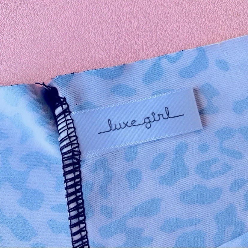 Stylish leopard print panty from Luxe Girl. Size M. New