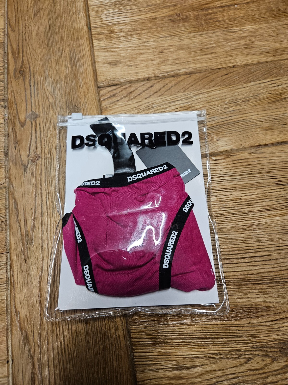 DSQUARED 2, UNDERWEAR,BRIEF, panties, size I,dark pink, ORIGINAL,BRAND NEW