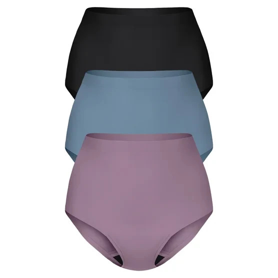Knix Super Leakproof Reusable Period High Rise Underwear 3-Pack S M L XL XXL NIB