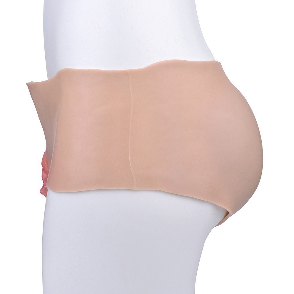 Men’s Vagina Panties with Insertable Channel for Crossdressing Transgender
