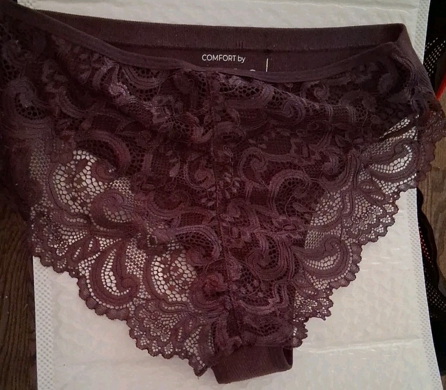 Comfort By Real Lace Underwire Purple 119152 L