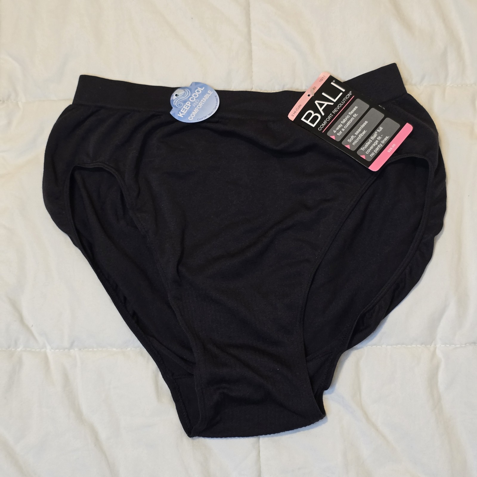 x1 Bali Comfort Revolution Panty Hi-Cuts Cool Dri 10/11