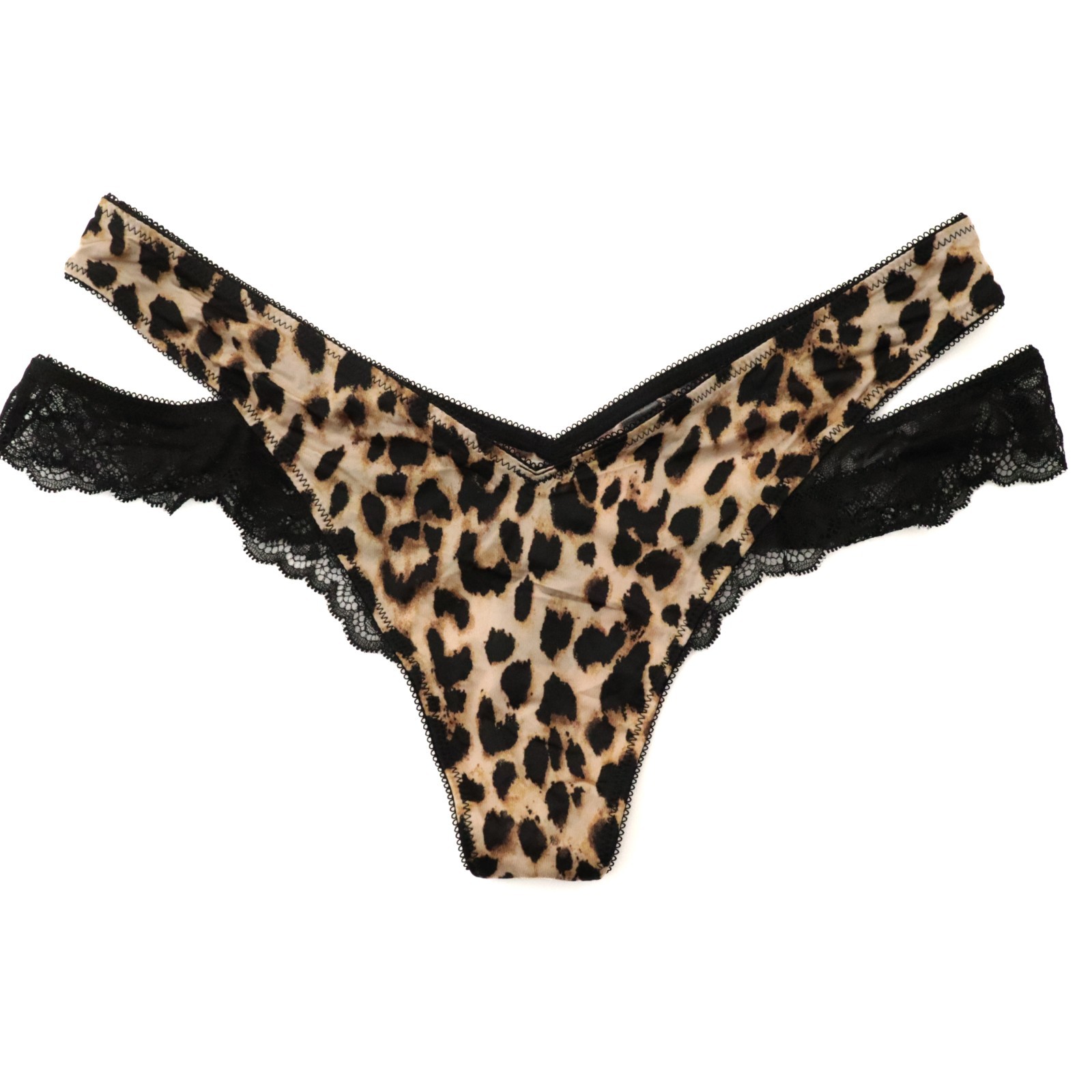 VICTORIA’S SECRET Very Sexy Rose Lace Trim Strappy Cut Out Thong Panty S M L