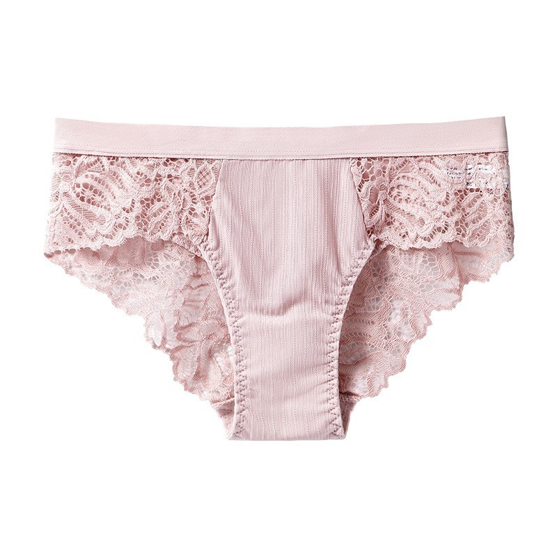 6 Pack Low Womens Low Rise Lace Panties Bikinis Ladies Underwear Lingeries Brief