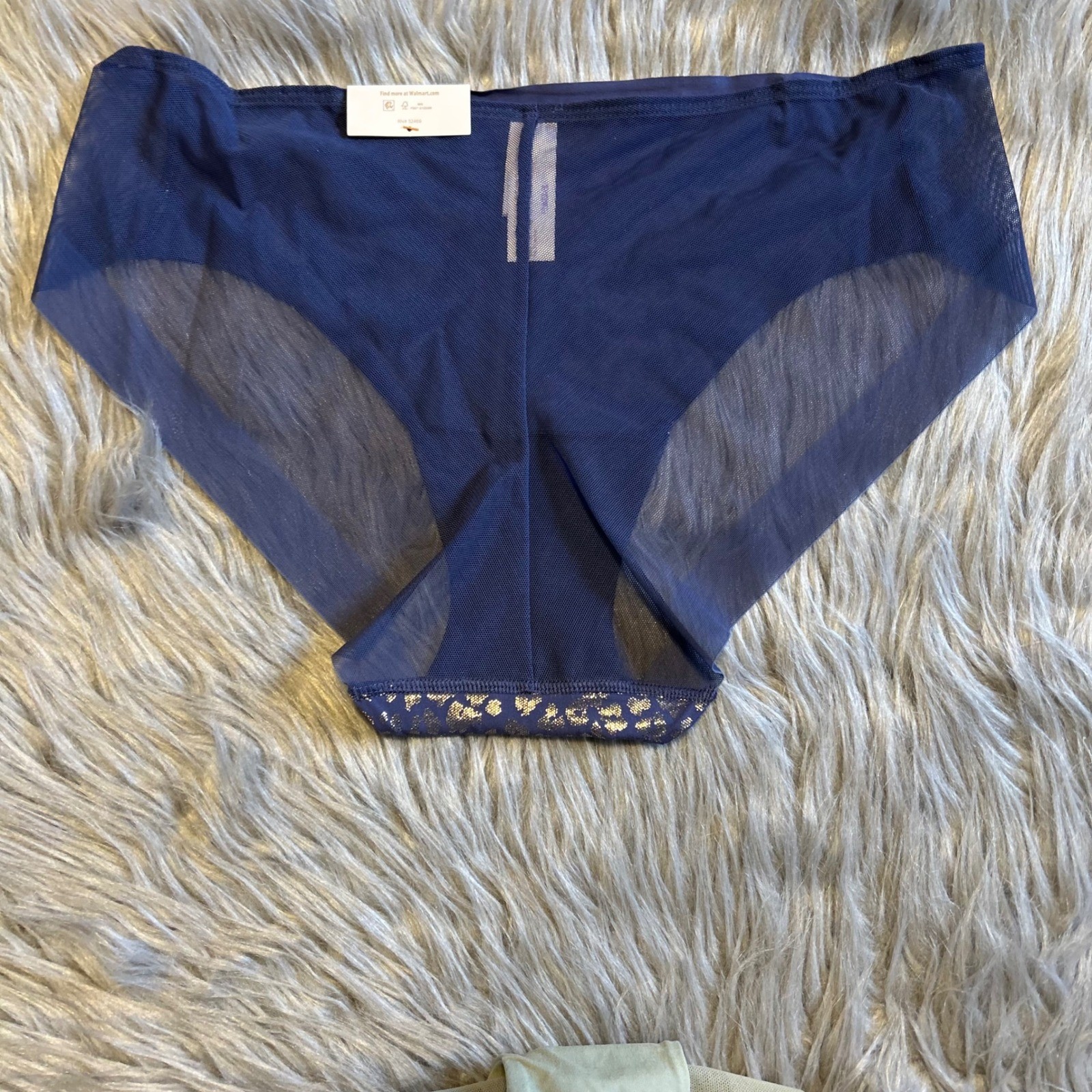 Joyspun Cheeky Underwear Womens Size XL (16-18) Green & Leopard Blue Panties