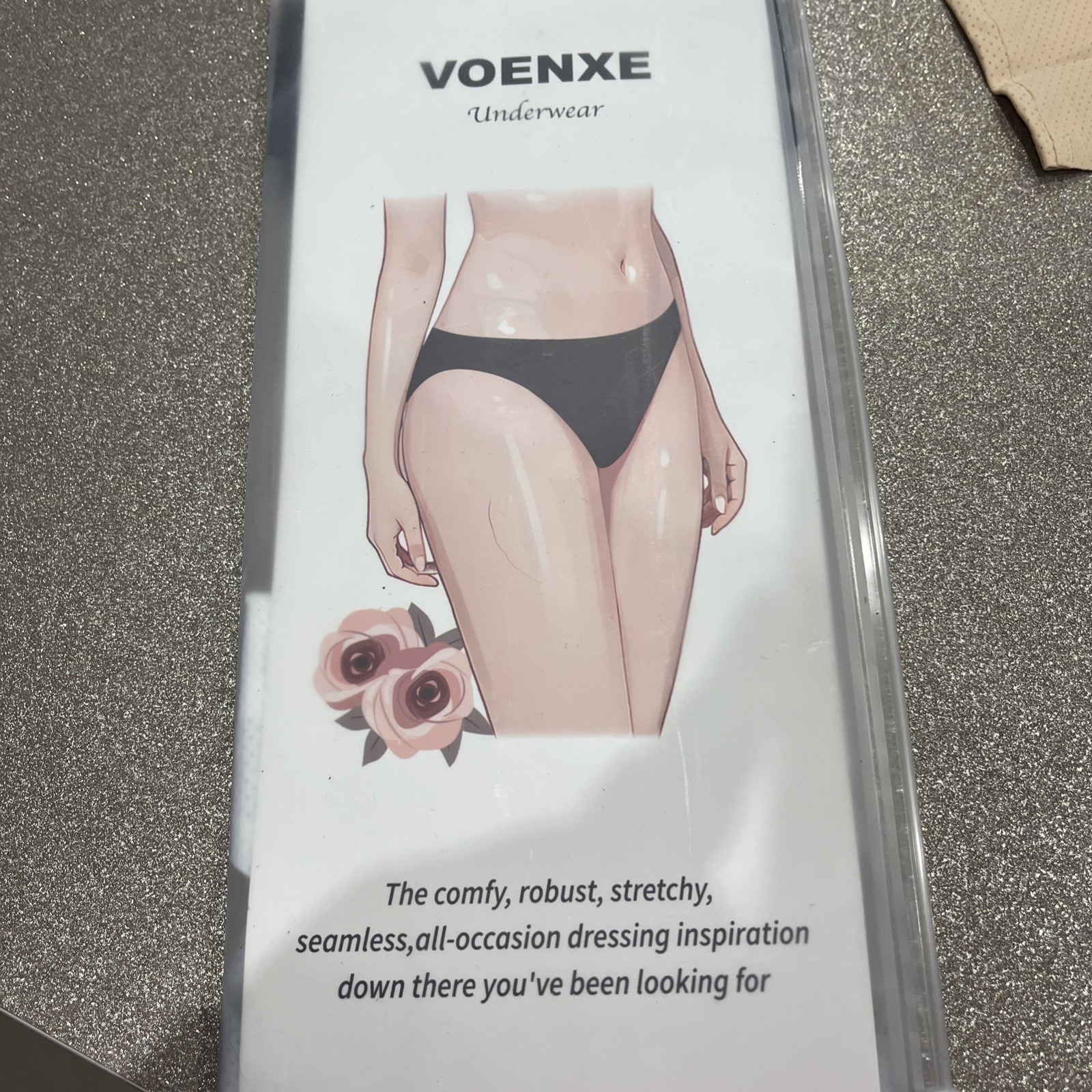 Voenxe 5 Pack Basic Multicolor High Rise No VPL Thong Womens Size Medium RRP 14