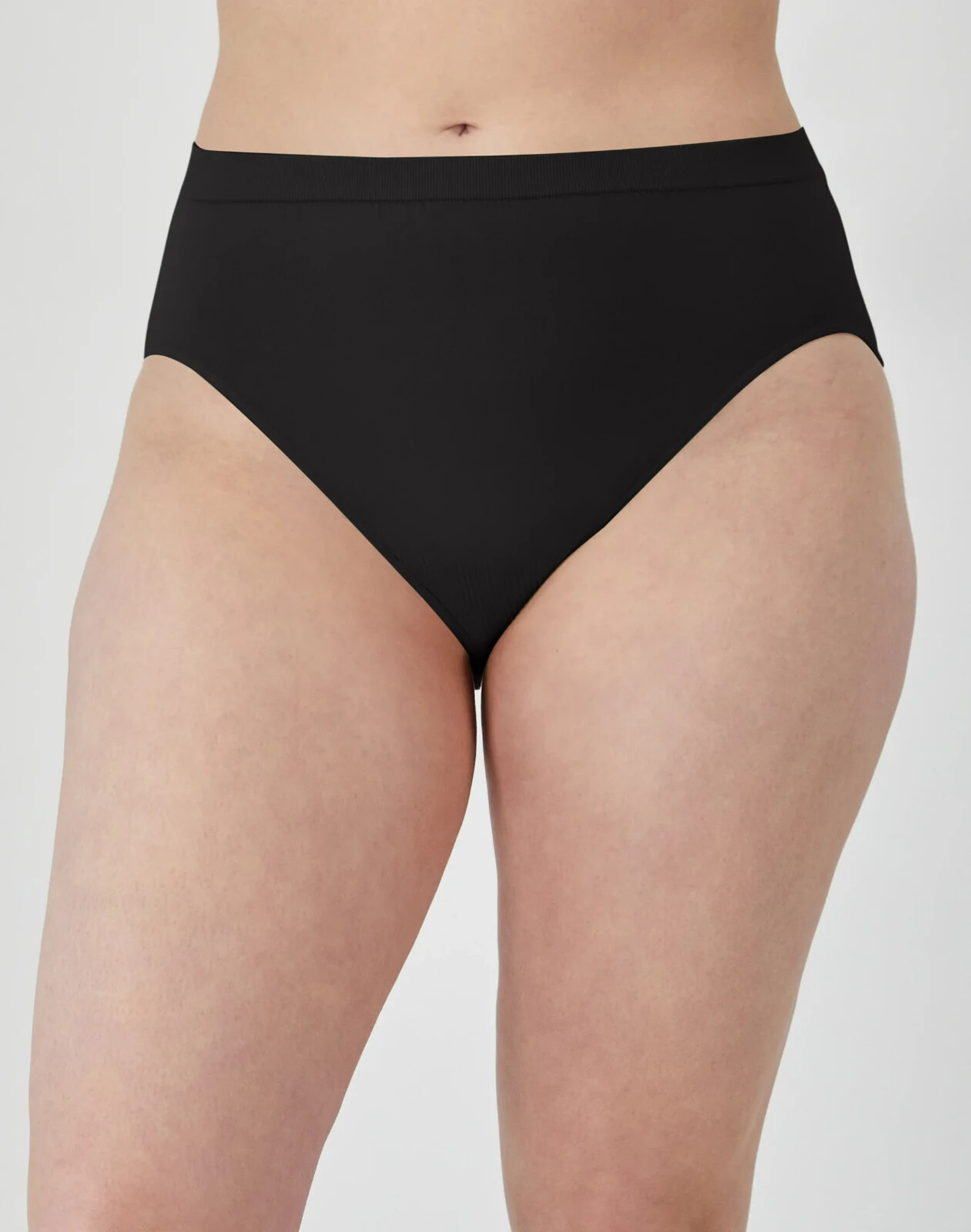 Bali Comfort Revolution Seamless Microfiber Hi-Cut Brief DF303J 303J
