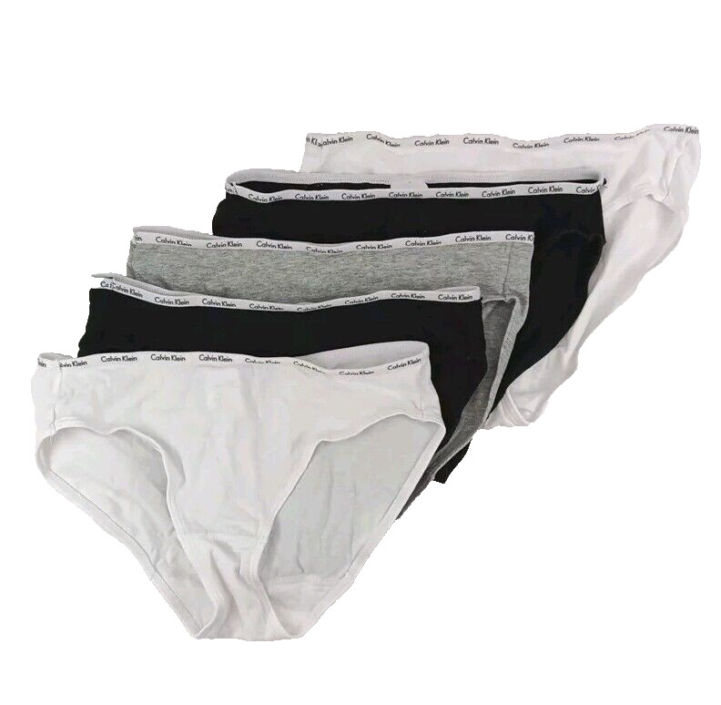 5 Pack Calvin Klein Womens Breifs Multicolor Size S AC8