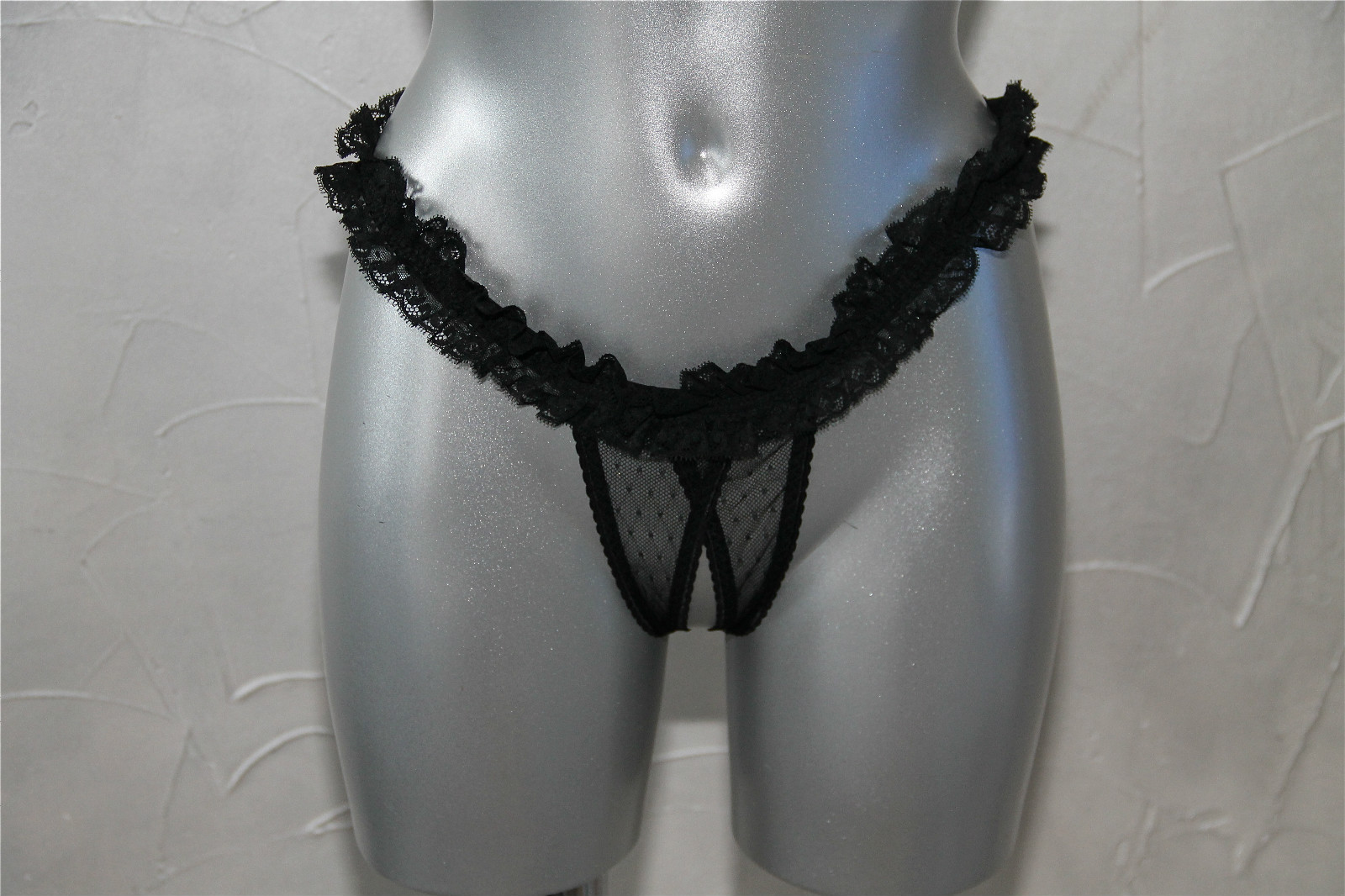 Luxurious Open String Tanga With Jewelry NAUGHTY JANET REGER Size S-M Val 185€