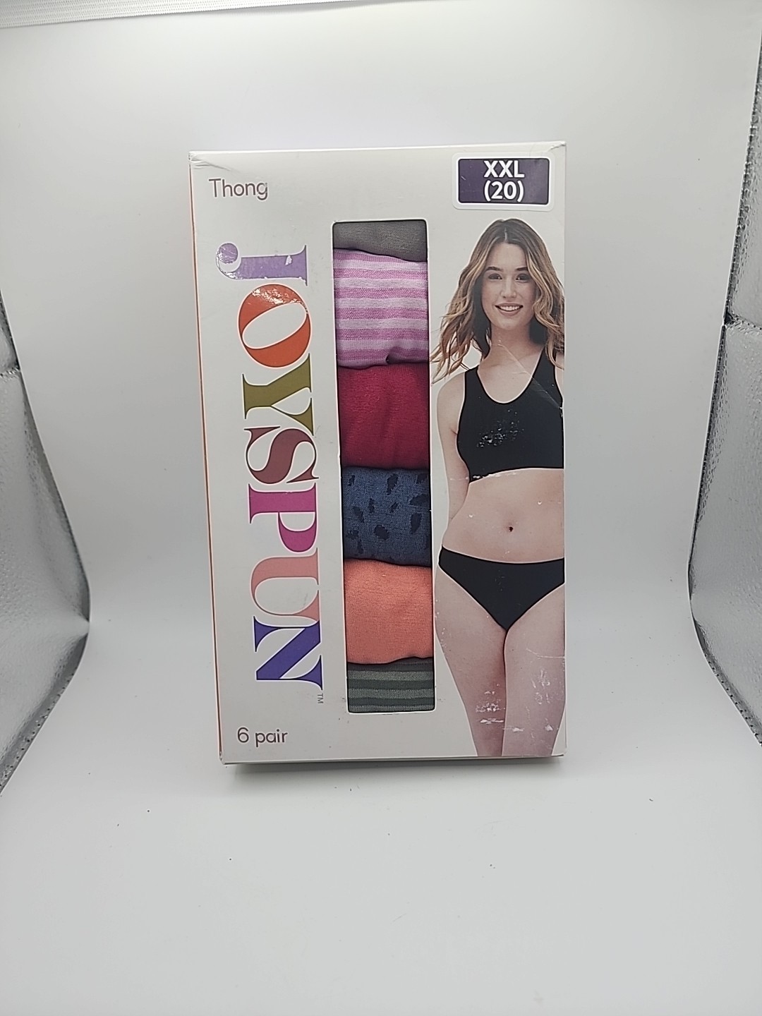 Joyspun Seamless Thong 6 Pairs Plus XXL / 20 New in Box Sealed.