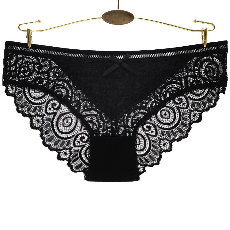 Womens Cotton Lace Bikini Briefs Gusset Pretty Knickers Panties Petite Small XS
