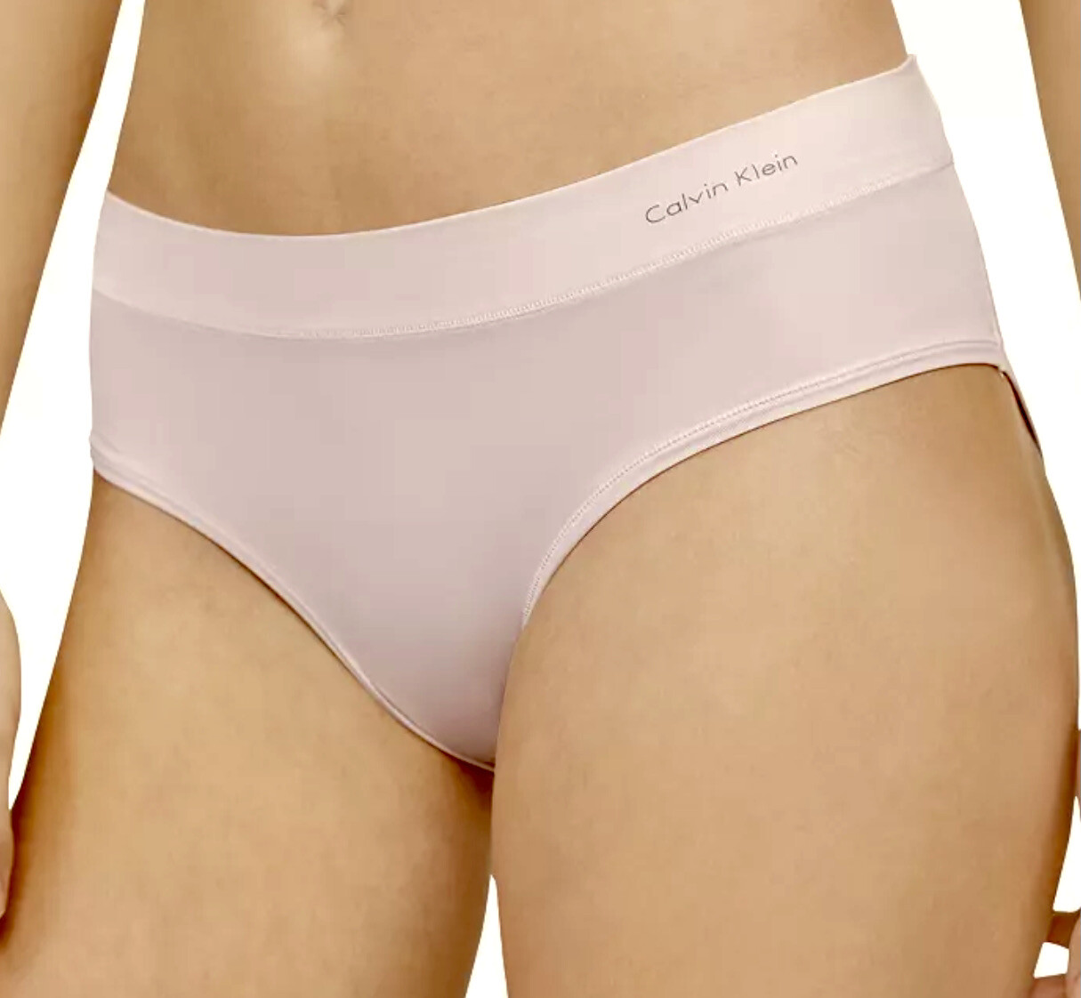 CALVIN KLEIN One Size Nymphs Thigh Pink High Waist Hipster Panty NEW Womens O/S