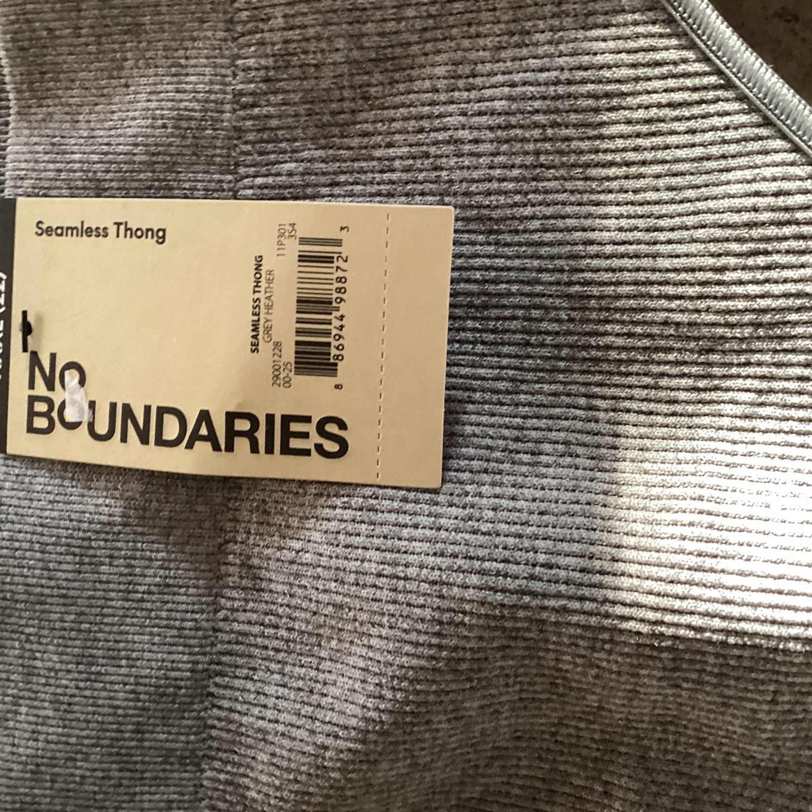 no boundaries 5 Pairs Variety Of seamless thong Panties, 2 High Leg, XXXL (22)