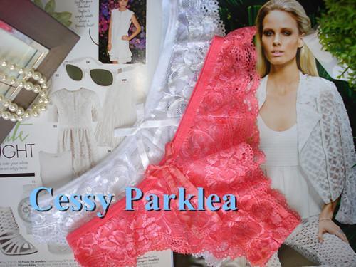 Lace Panty Brazilian Cut Back Blue Black Yellow Pink Red White Green Purple S/M