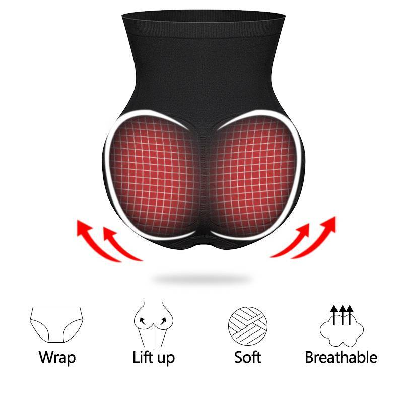 Women’s Padded Booty Shaper Butt Lifter Panty Ass Hip Enhancer Briefs Underwear