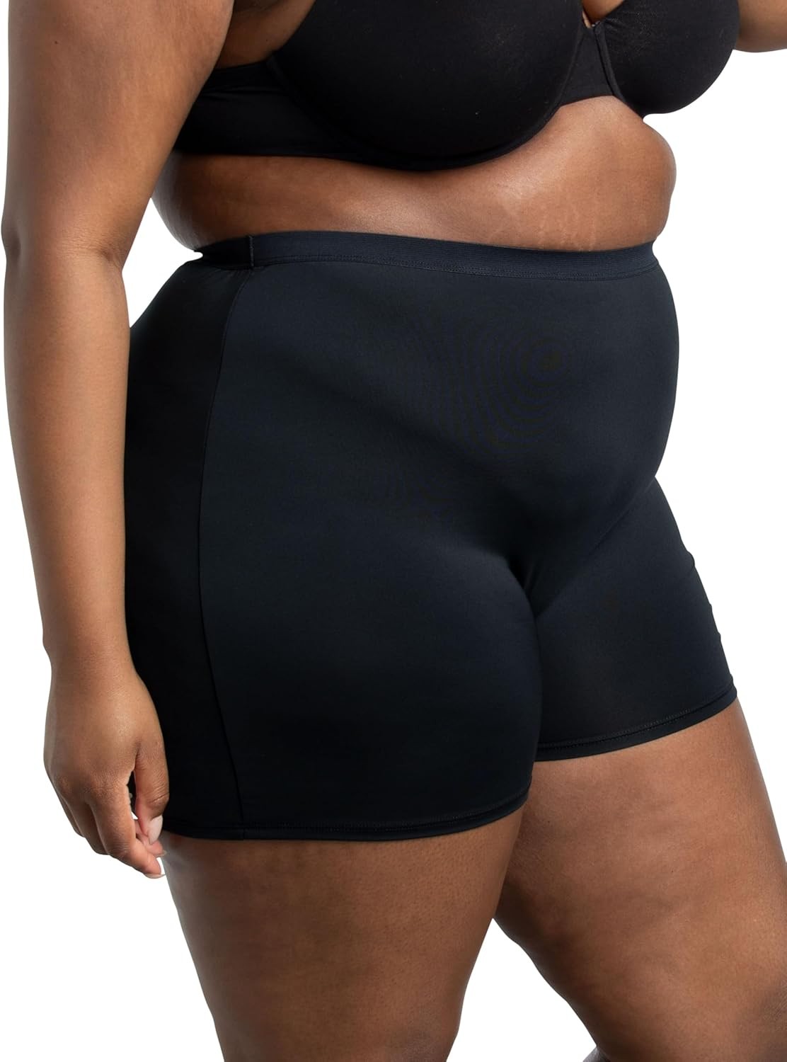 Women’s Fit for Me Plus Size Underwear Boxer Brief-Microfiber-Assorted 12