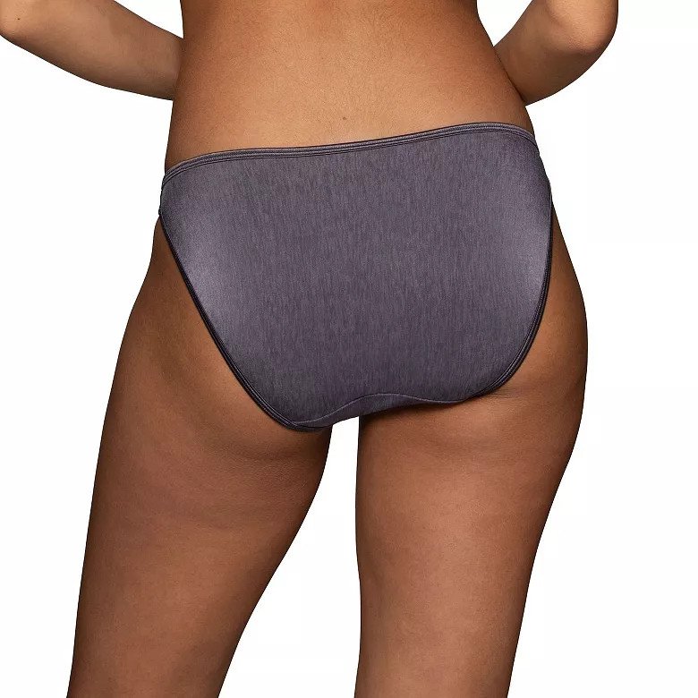 Vanity Fair Body Shine Illumination Iris Flow String Bikini Size 6/Medium