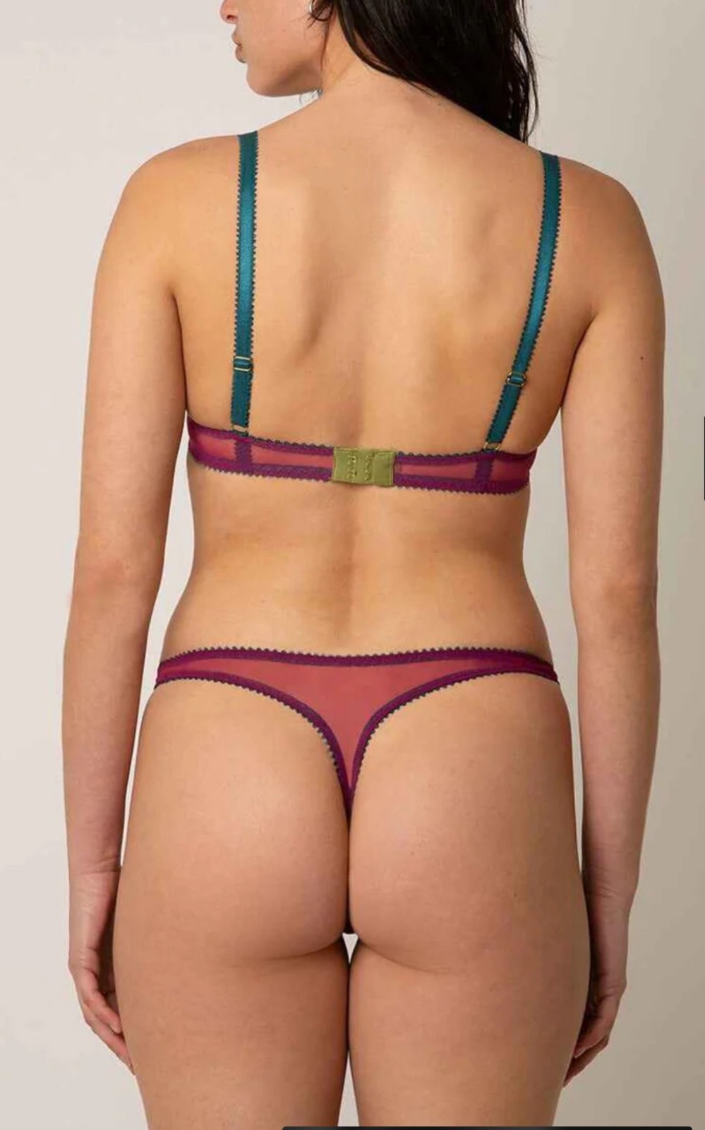 NEW Dora Larsen EILISH Thong CRANBERRY TEAL Womens CHOOSE SIZE 2, 4, 6, 8, 10,12