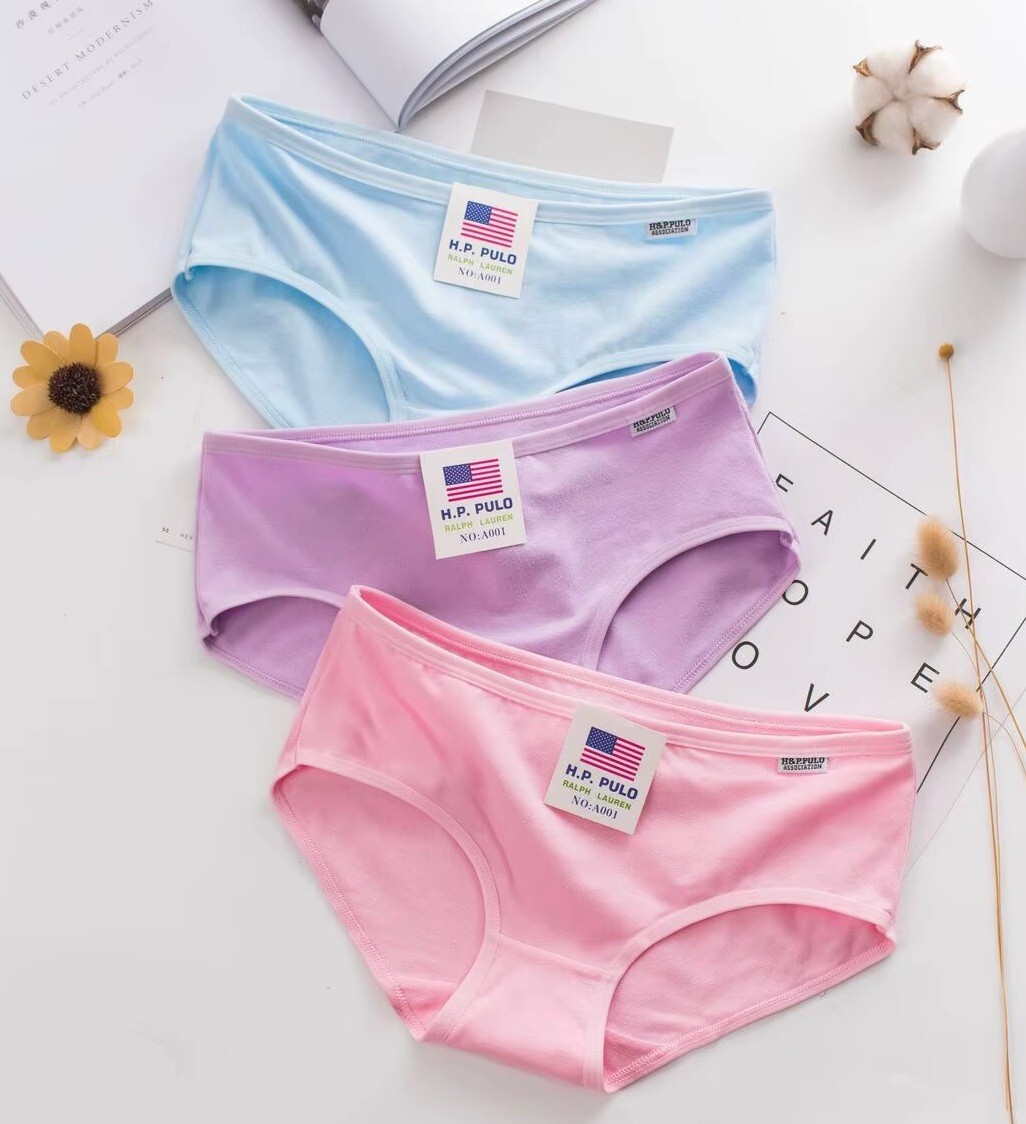 Ladies Cotton Panties Women Briefs Knickers Teens Comfy Underwear Pack of 3/6