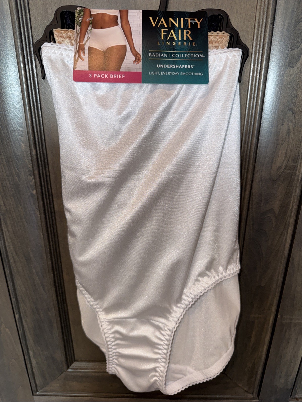 Vanity Fair Radiant Undershapers Brief Panties 3 Pack Sz XXXL/10