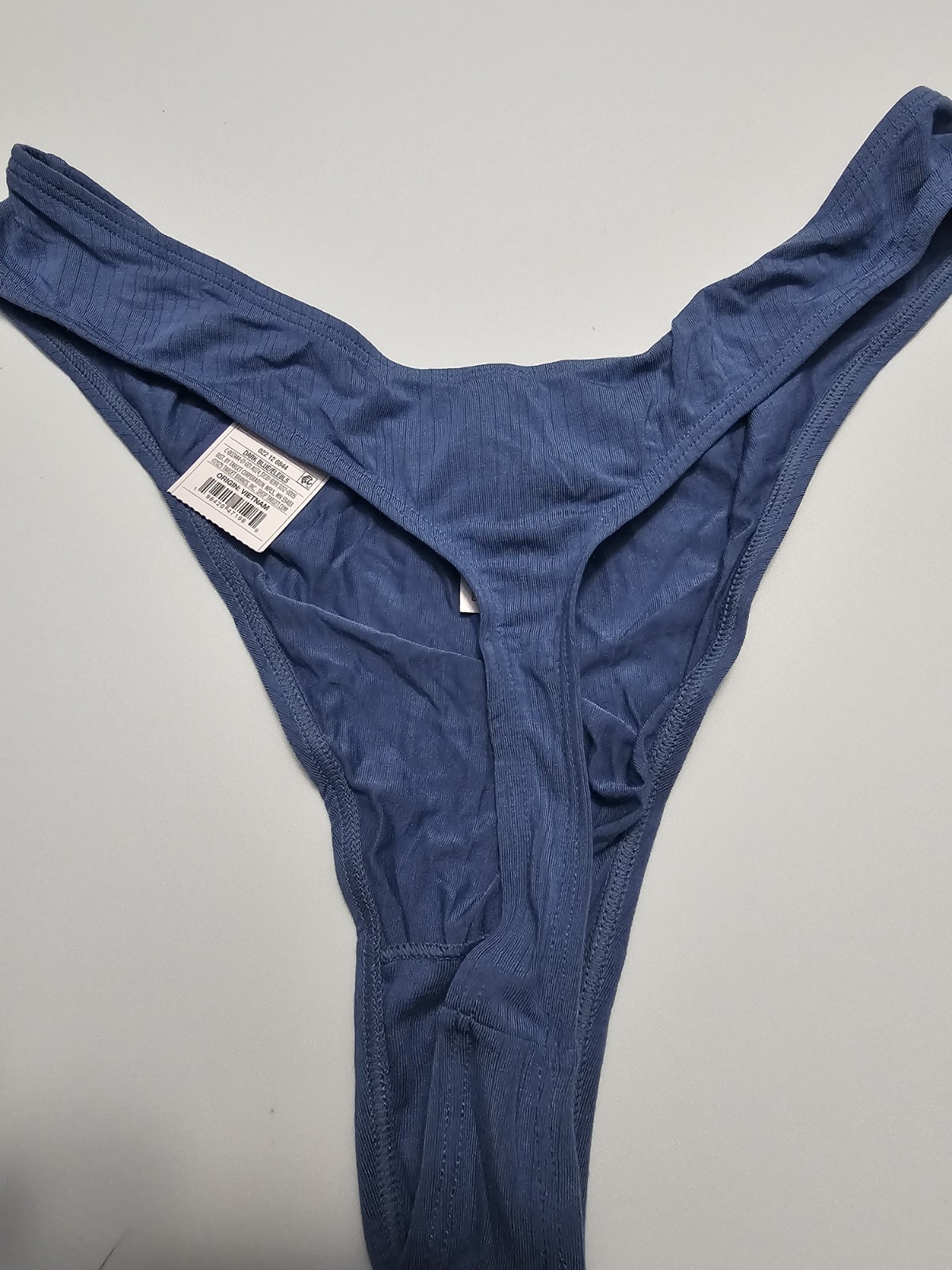 Auden Women’s Modal Blend Thong, Size XL ( 16 ) Dark Blue