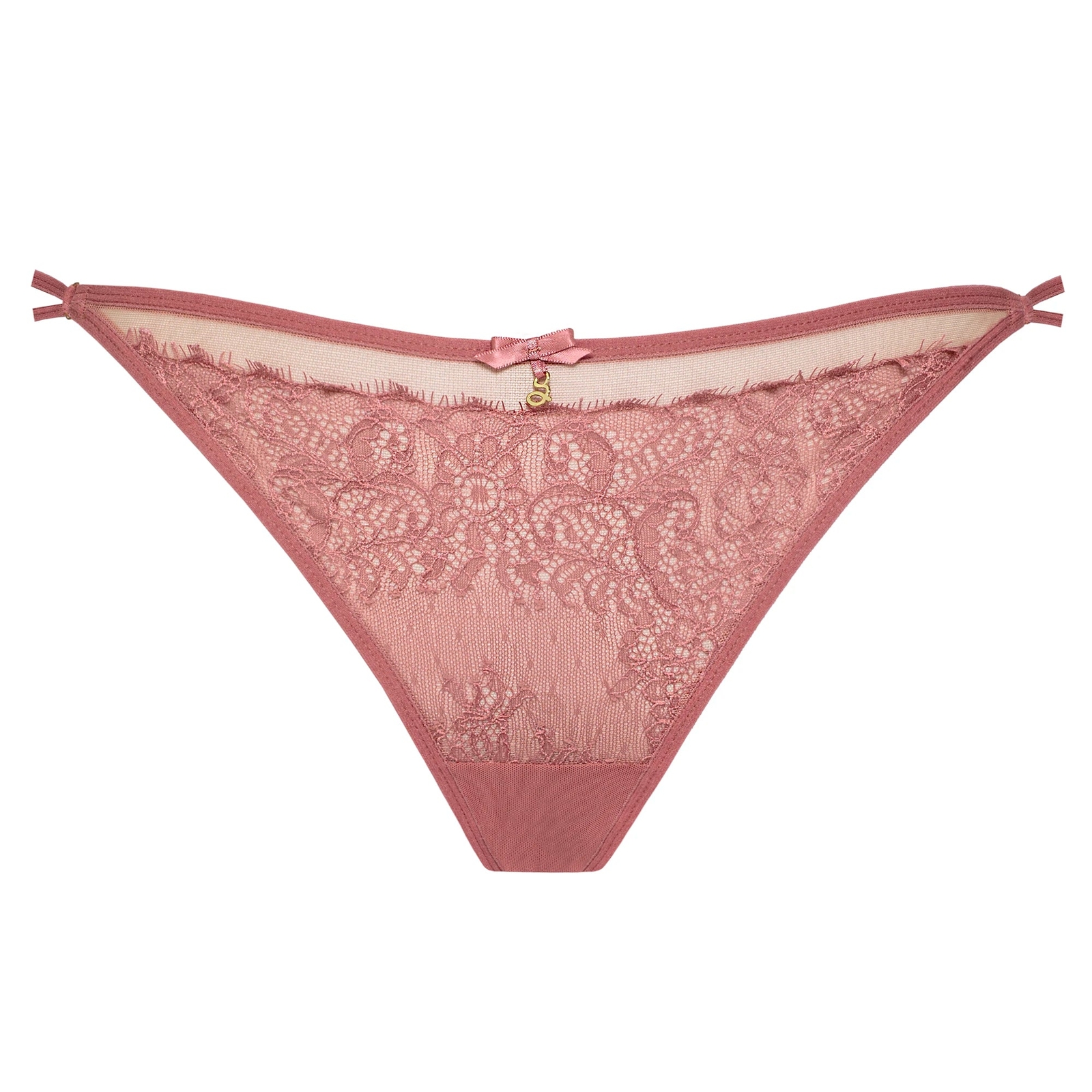 Samanta Naomi Lace Thong Panty Low-Rise Women’s Underwear C300 Rose