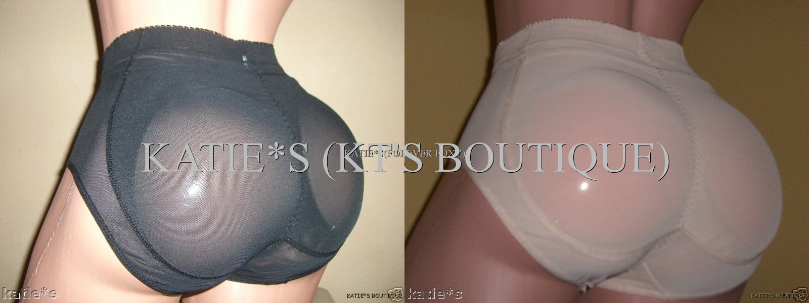 Fake Butt Brief Silicone Pads Enhancer Panty Shaper Underwear Buttock 7010 S-5X