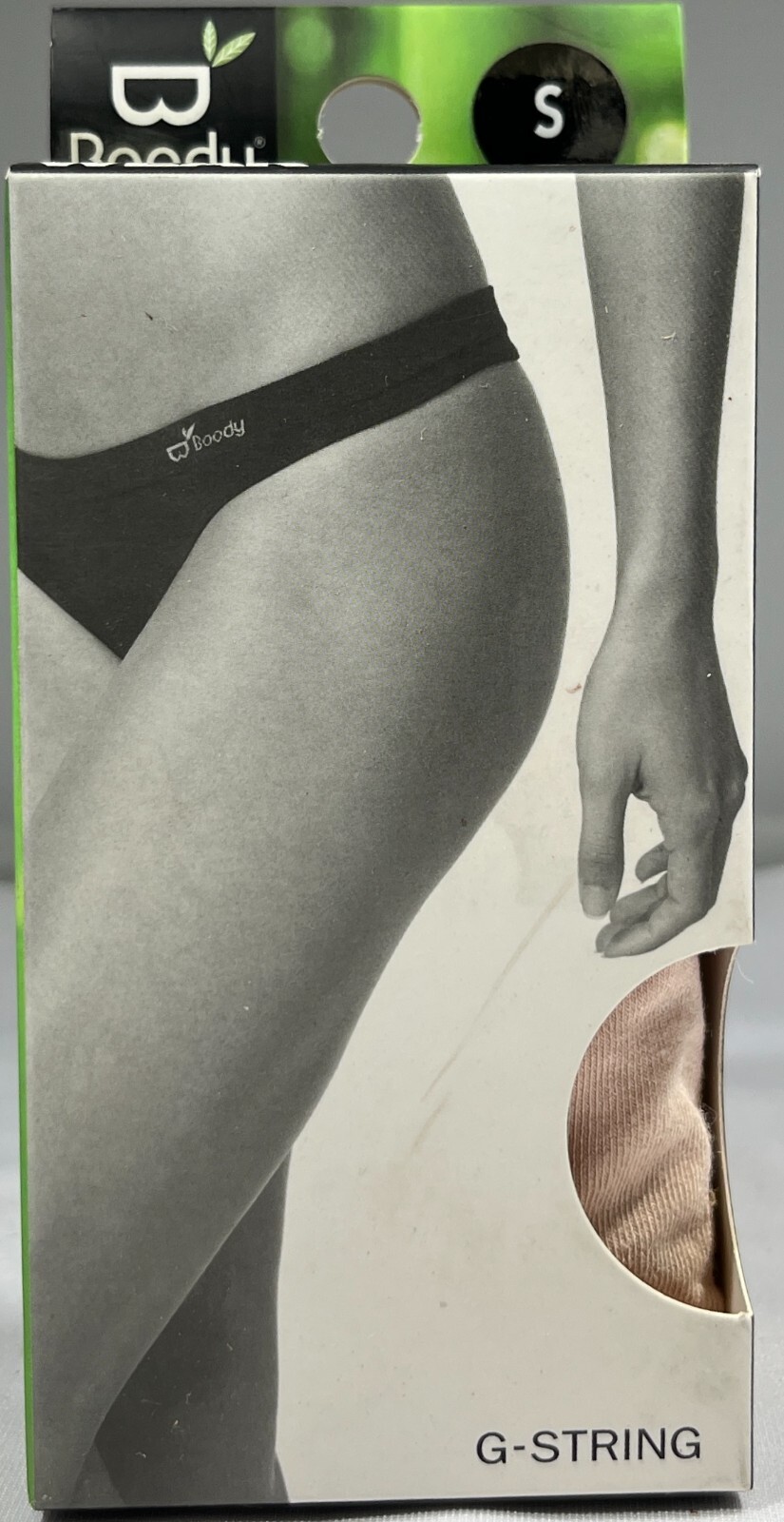 Boody EcoWear G-String – Size: Small – White