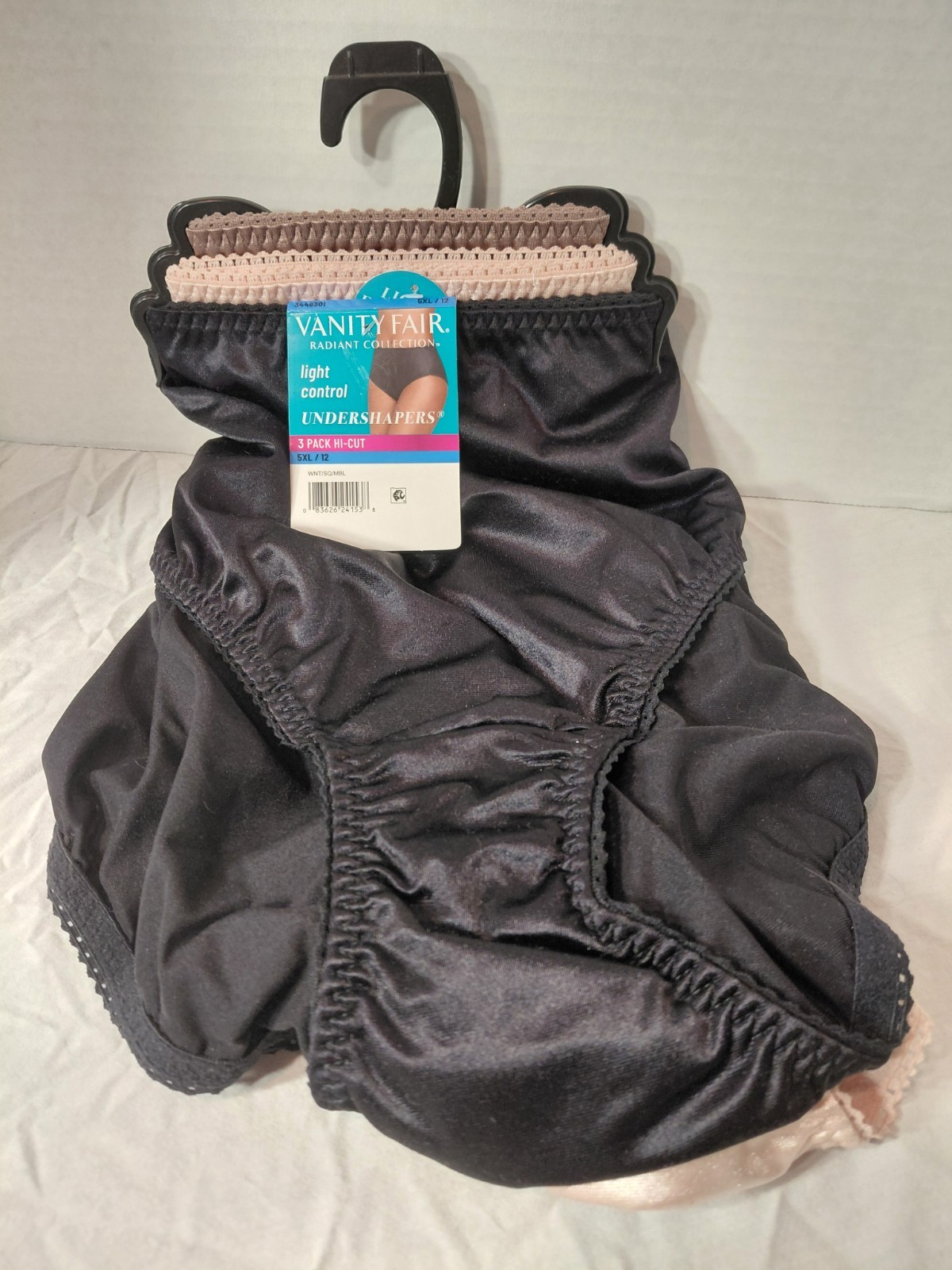New Vanity Fair Radiant Undershapers PLUS Light Control Hi-Cut 3 Pk Women 5xl