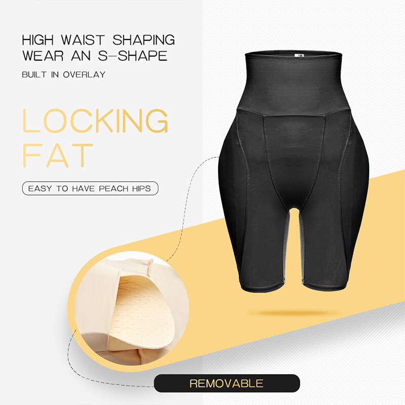 Women’s Breathable Padded Panties Butt Hip Enhancer Shaper Briefs Fake Buttocks