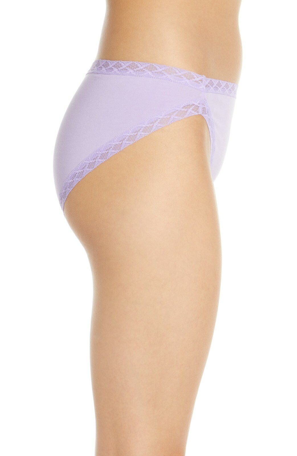 Natori BLISS 152058 Juniper Green Stretch Cotton French Cut Brief Panty – XS