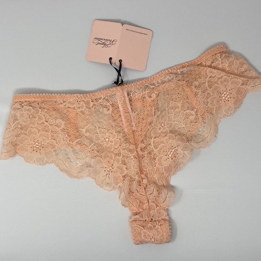 Agent Provocateur Peachy Brief AP3 Medium NWT