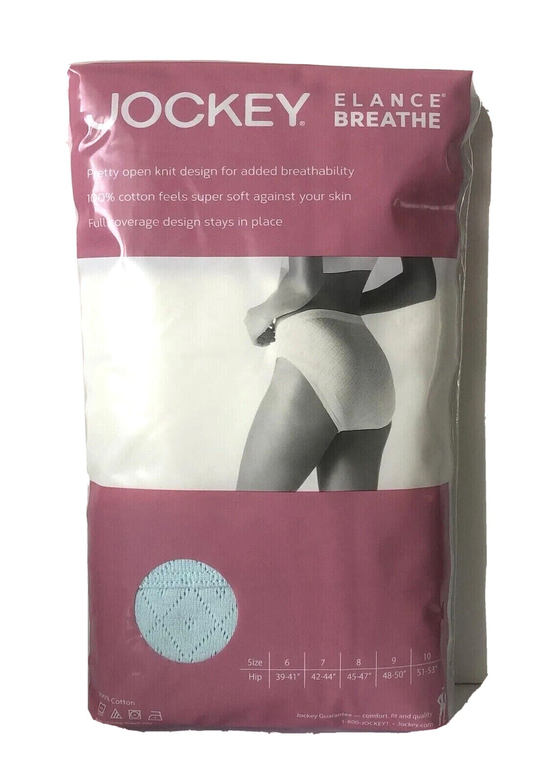 Women Jockey Underwear 3-Pack french Cut (VIOLET VEIL ASST) Breathe Comfort