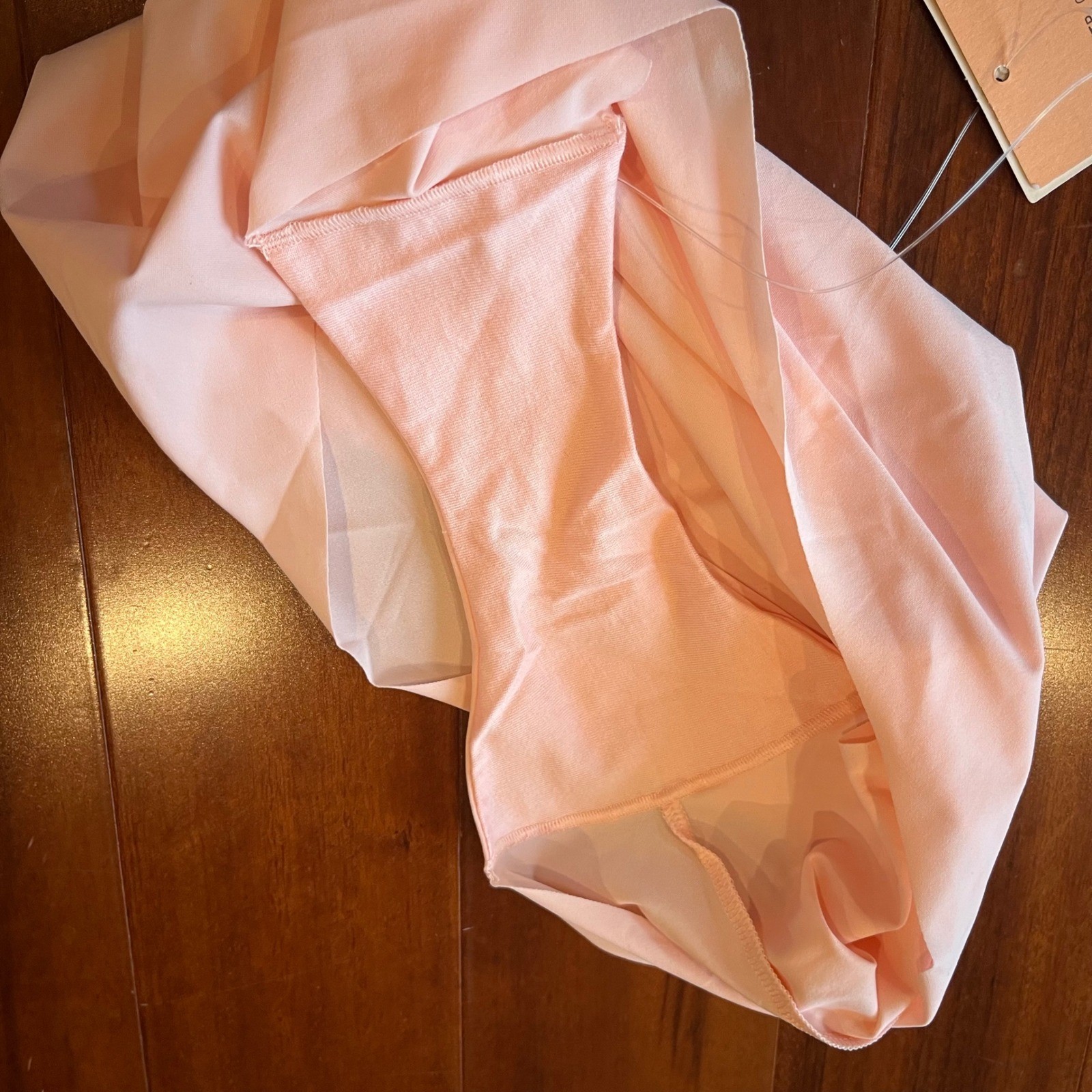 True & Co Boyshort Underwear Panty Seamless Pale Pink Intimates New Plus Size 2X