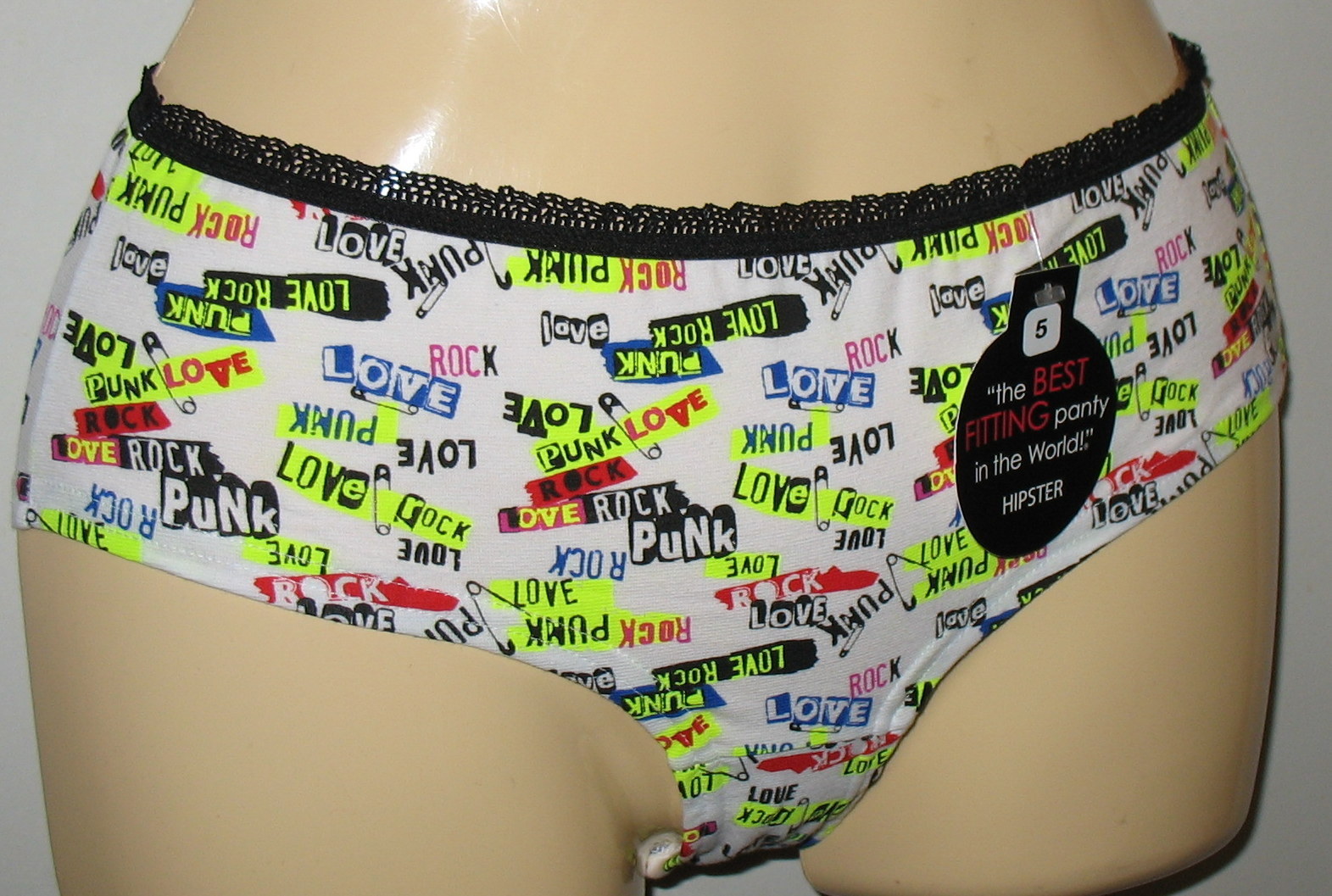 THE BEST FITTING PANTY IN THE WORLD – HIPSTER S / 5 – COTTON STRETCH – PRINT