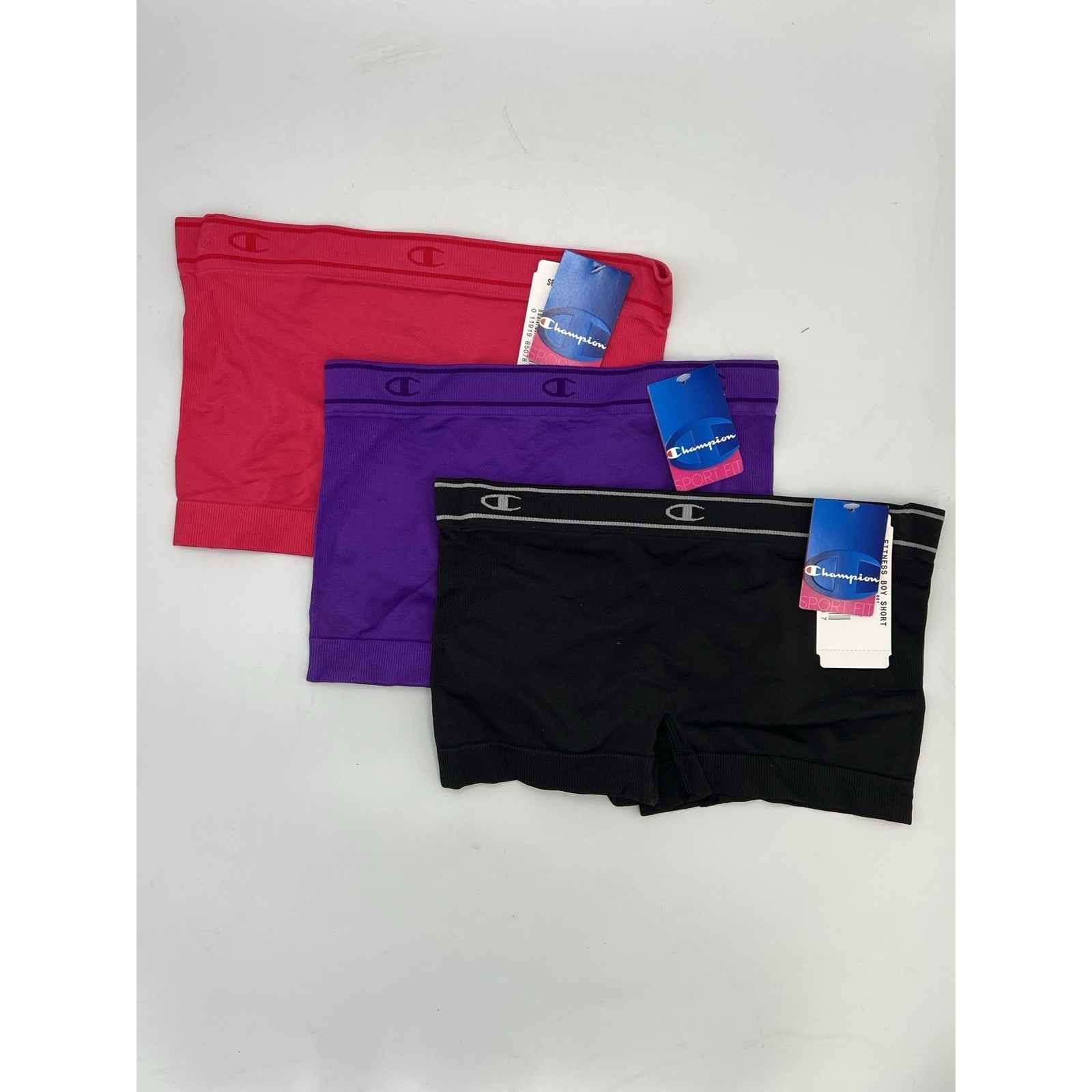 Women’s Champion Fitness BOYSHORT Underwear Panties 3 Pair Small NWT