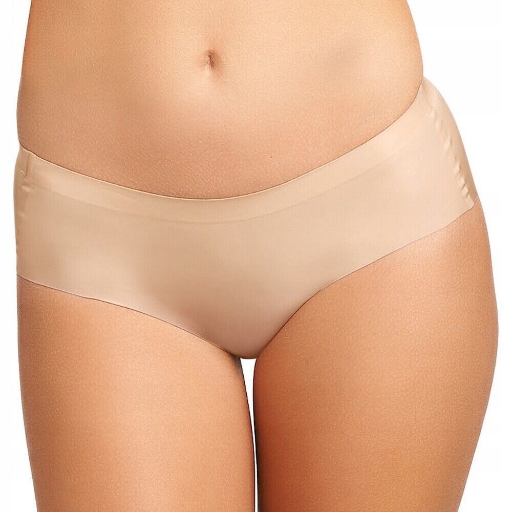 Wacoal Edgewise Hipster Brief Beige Nude Skin Size S 10 No VPL Knickers 874238