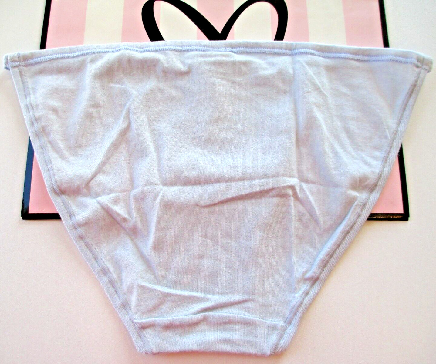 VICTORIA’S SECRET PINK Cotton String Bikini Panty S M L XL Blue NWT Hydrangea VS