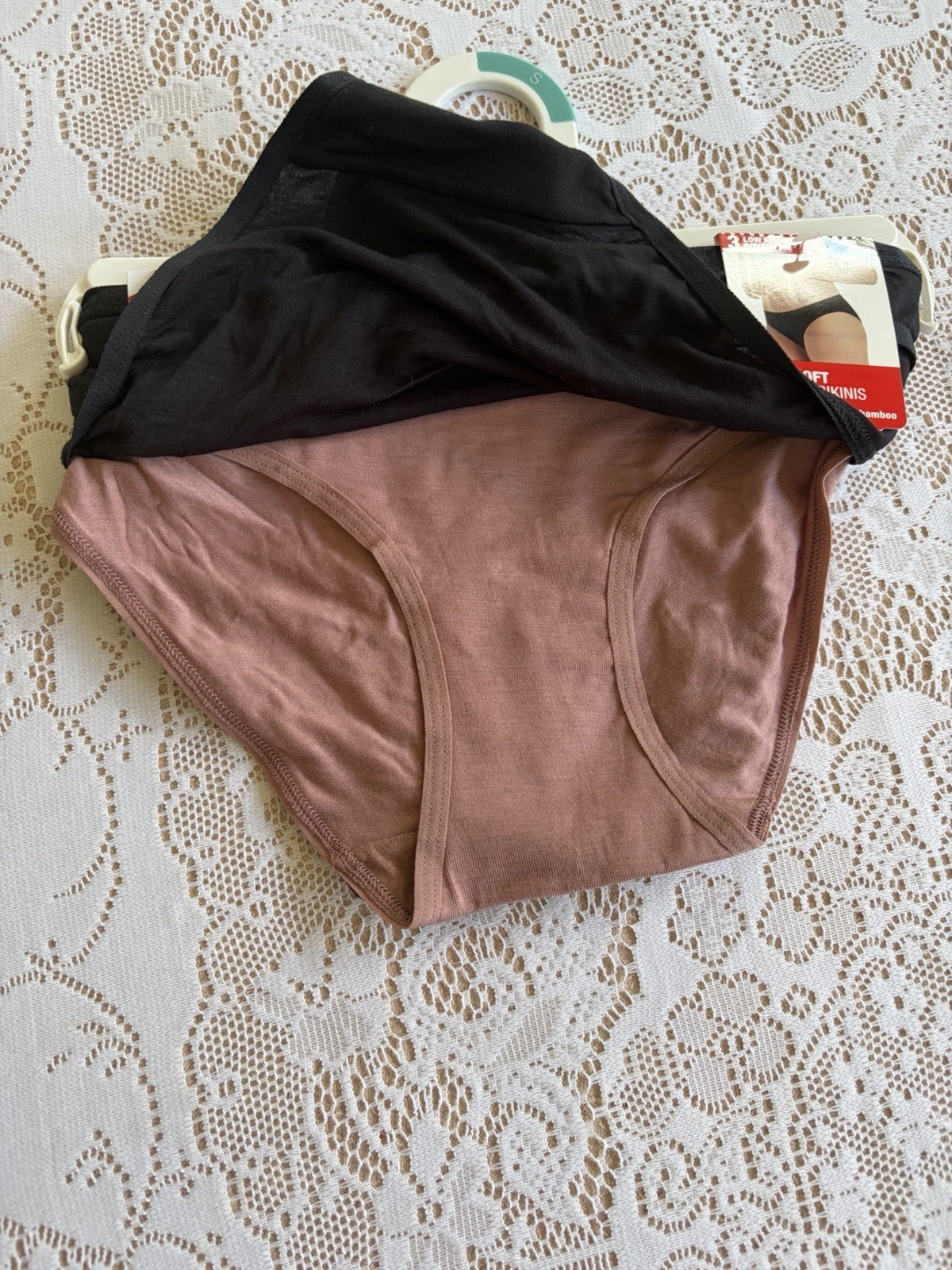 NEW Hanes Originals Women’s 3pk SuperSoft Low-Rise Bikini Underwear Size Small