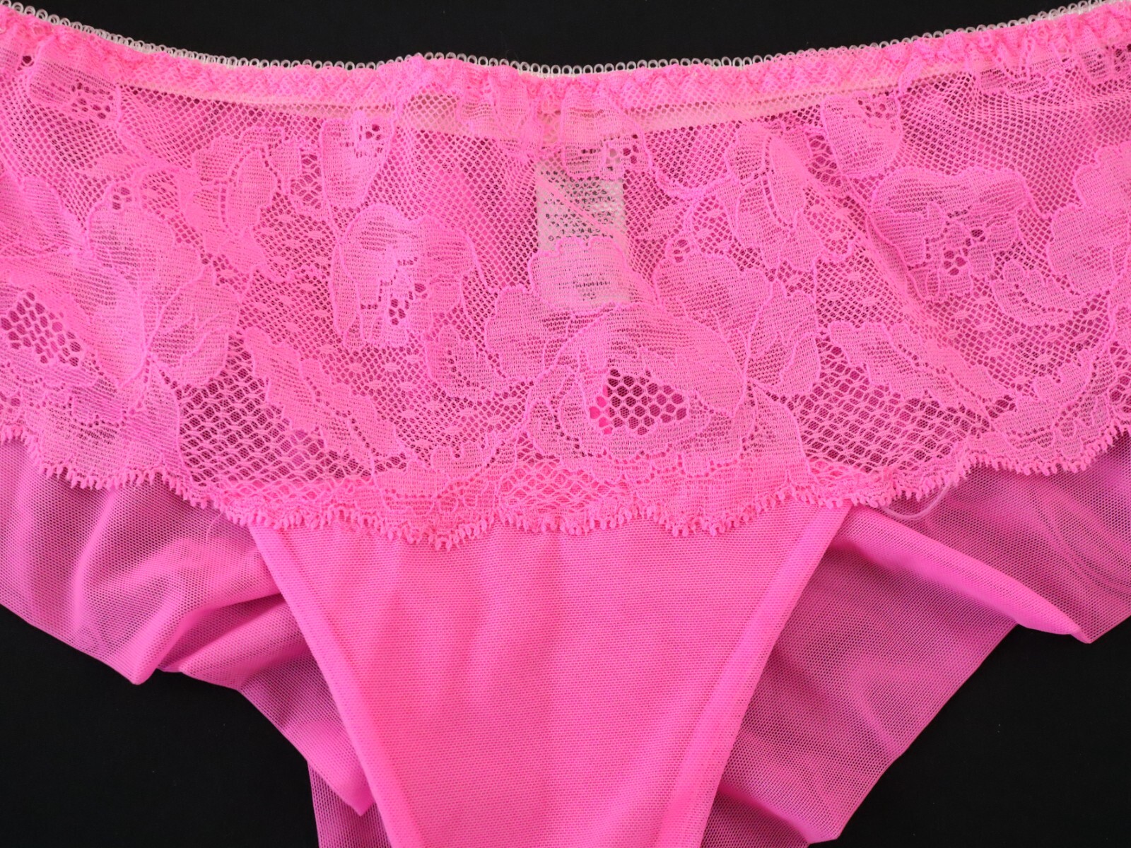 NEW Victoria’s Secret VTG 2011 Sheer Lace Hiphugger Bikini Panties LARGE