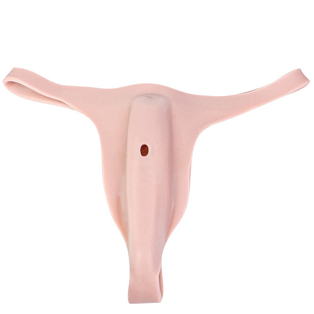 Men’s Hiding Gaff Panties Silicone Thong Panties for Crossdressing Transgender