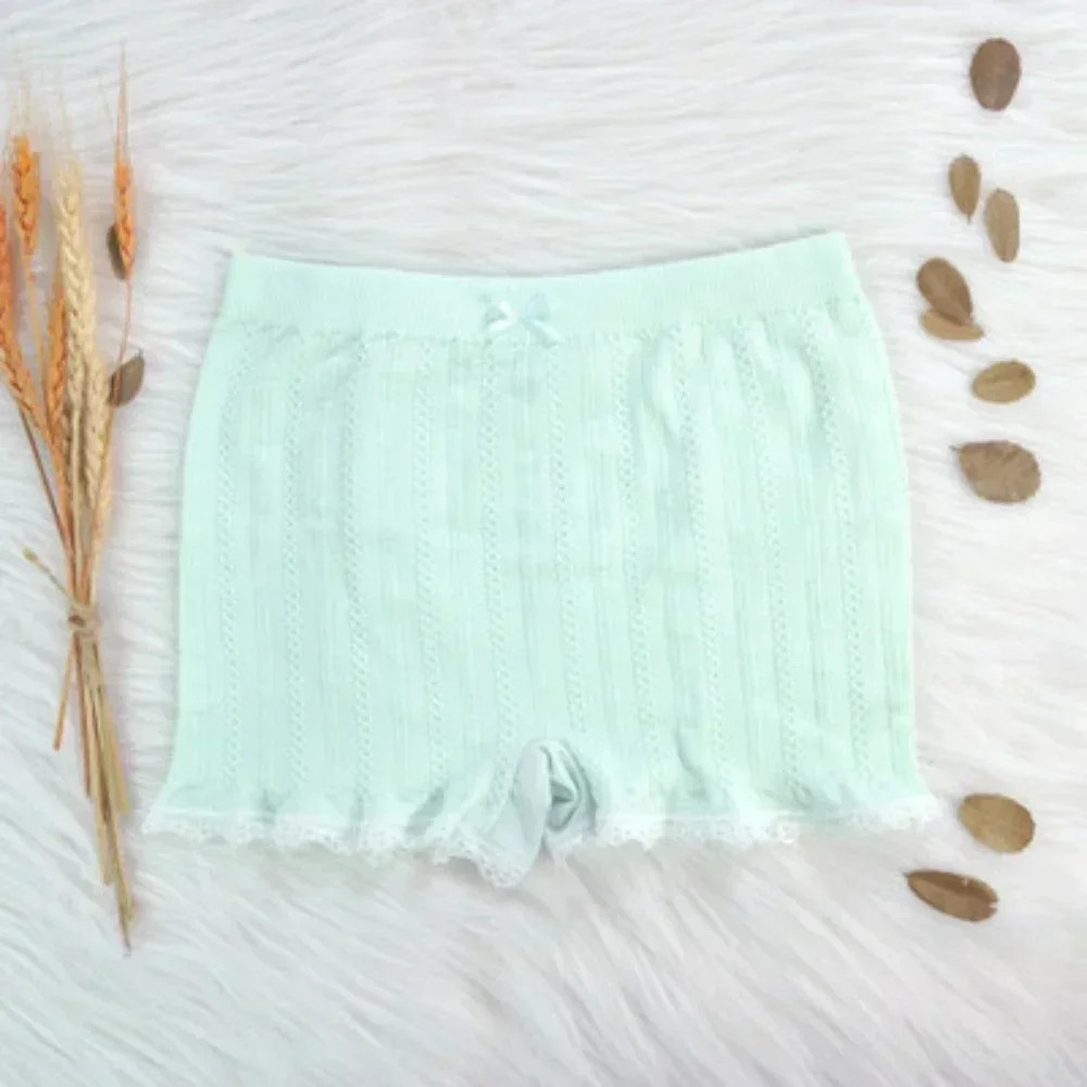 Lace Seamless Safety Shorts High Stretch Briefs Under Skirt Panty Underwear