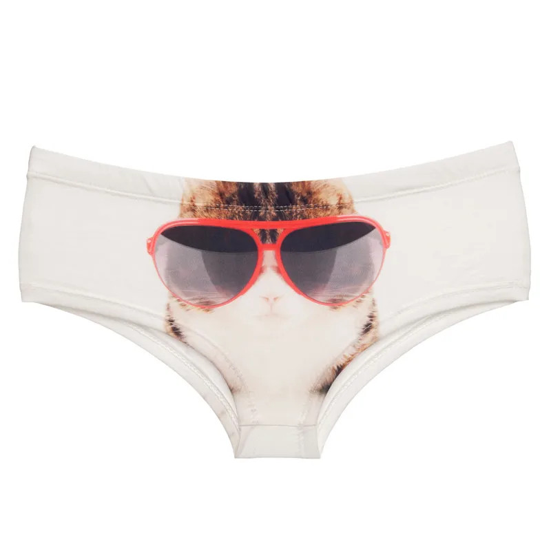 Printed Low Rise Panties Soft Stretch Breathable Briefs Comfortable Fit Wear
