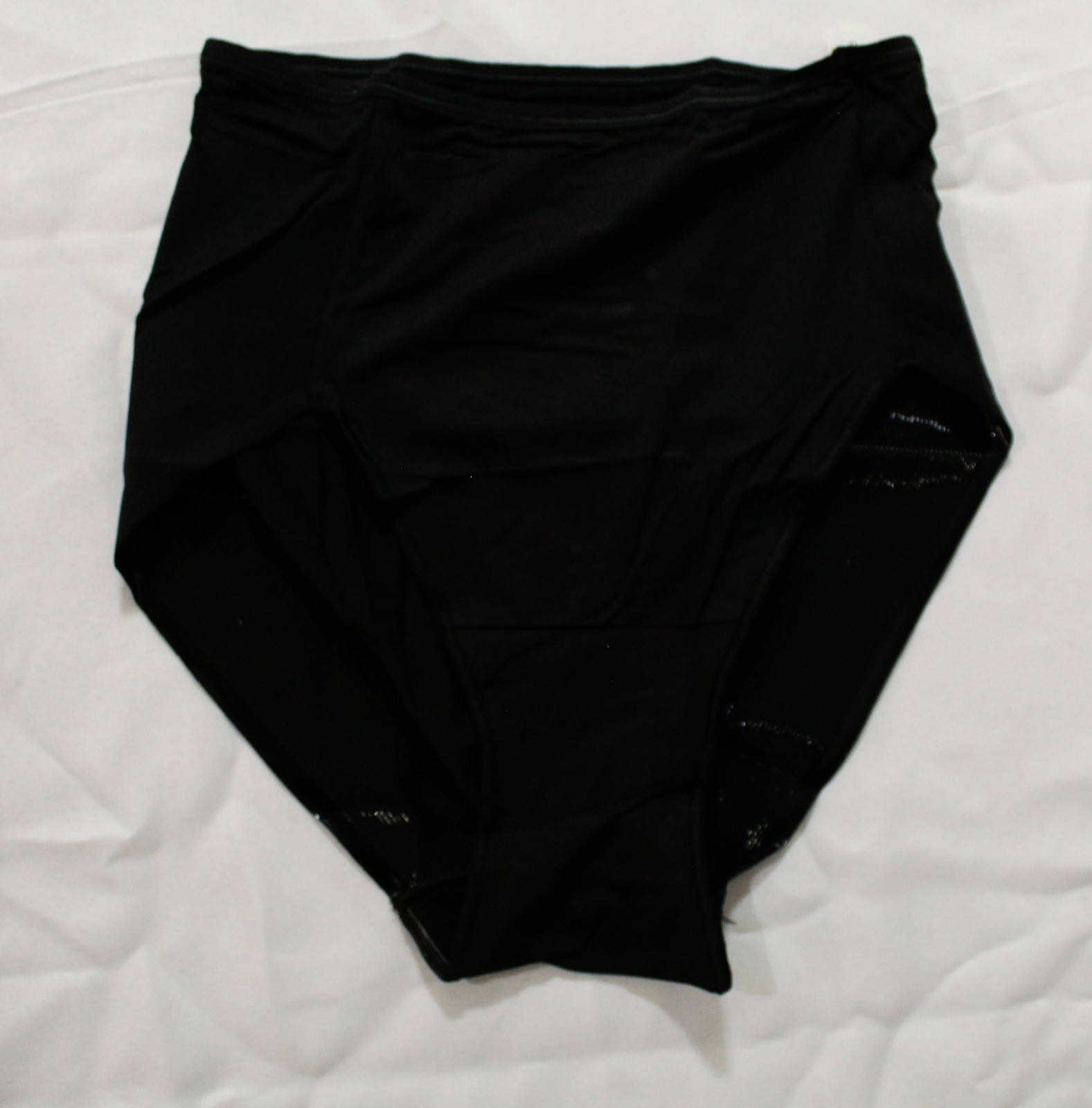 Vanishing Edge Women’s High-Rise Modern Brief Panty DH3 Black Medium NWT