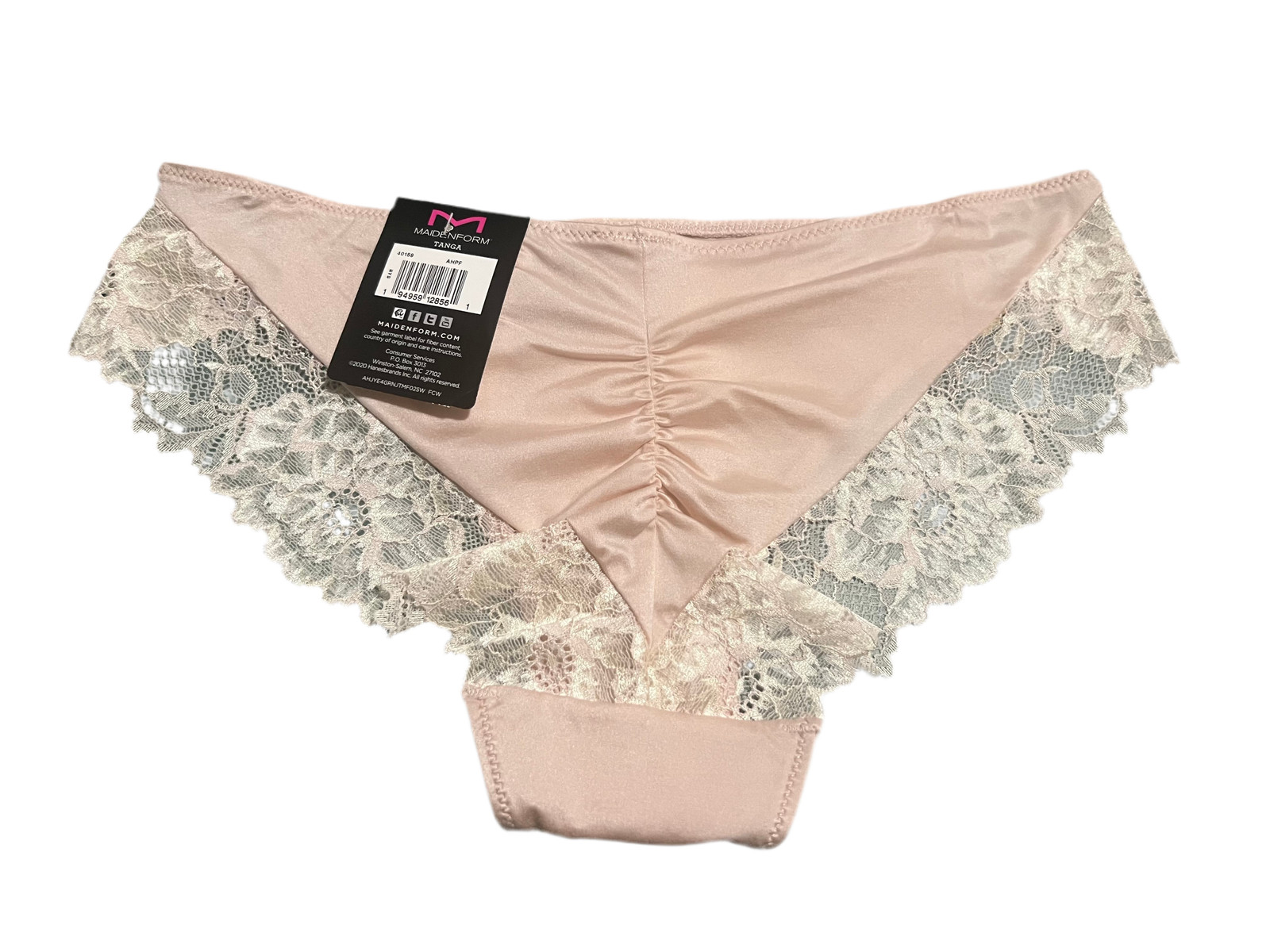 Maidenform Women’s Invisible Comfort Tanga Panty – XL/8