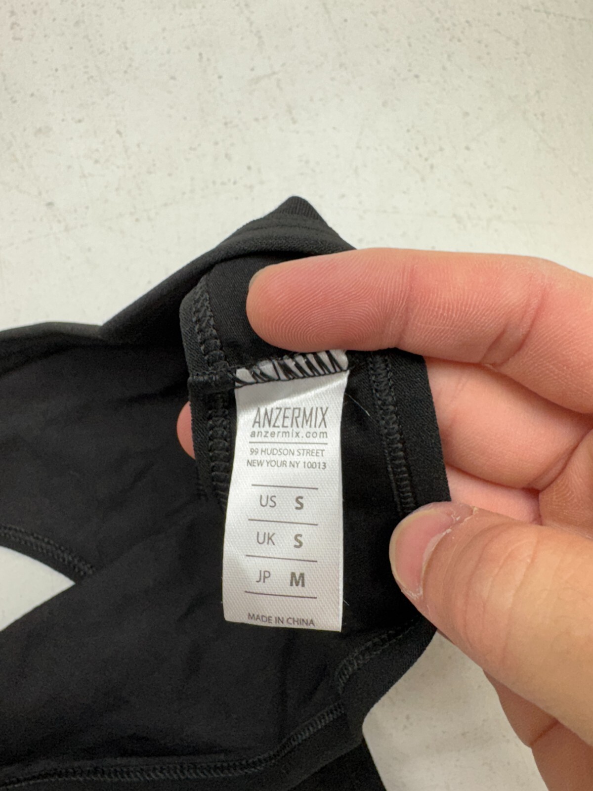 Anzermix Black 6 Pack Thong Under Wear Womens Size Small