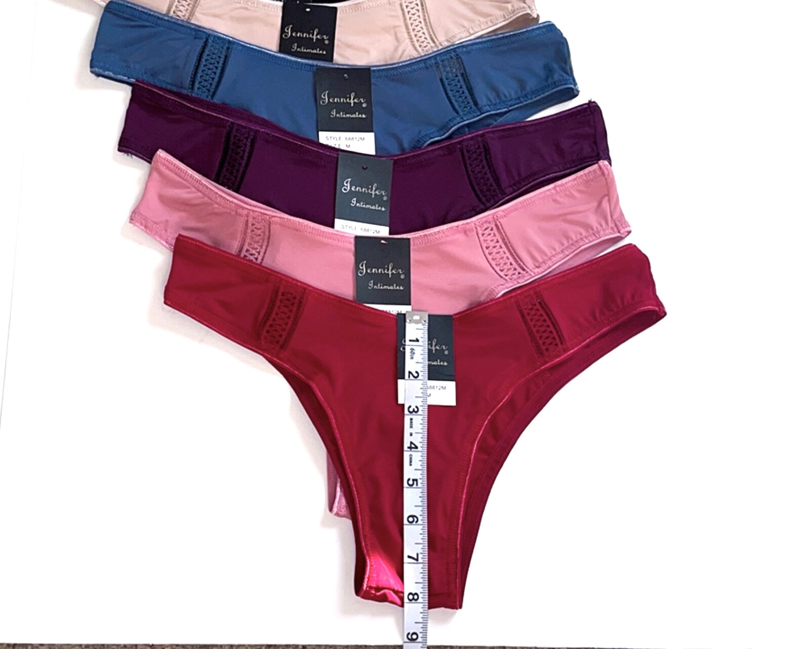 3/6 Women Sexy High Cut G-string Thongs Lingeries Bottom Underwear Panties 68712