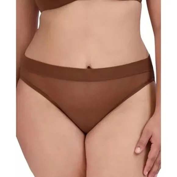 Steve Madden Tiramisu Thong Panty Underwear High Cut Comfortable Sz XL / #8139