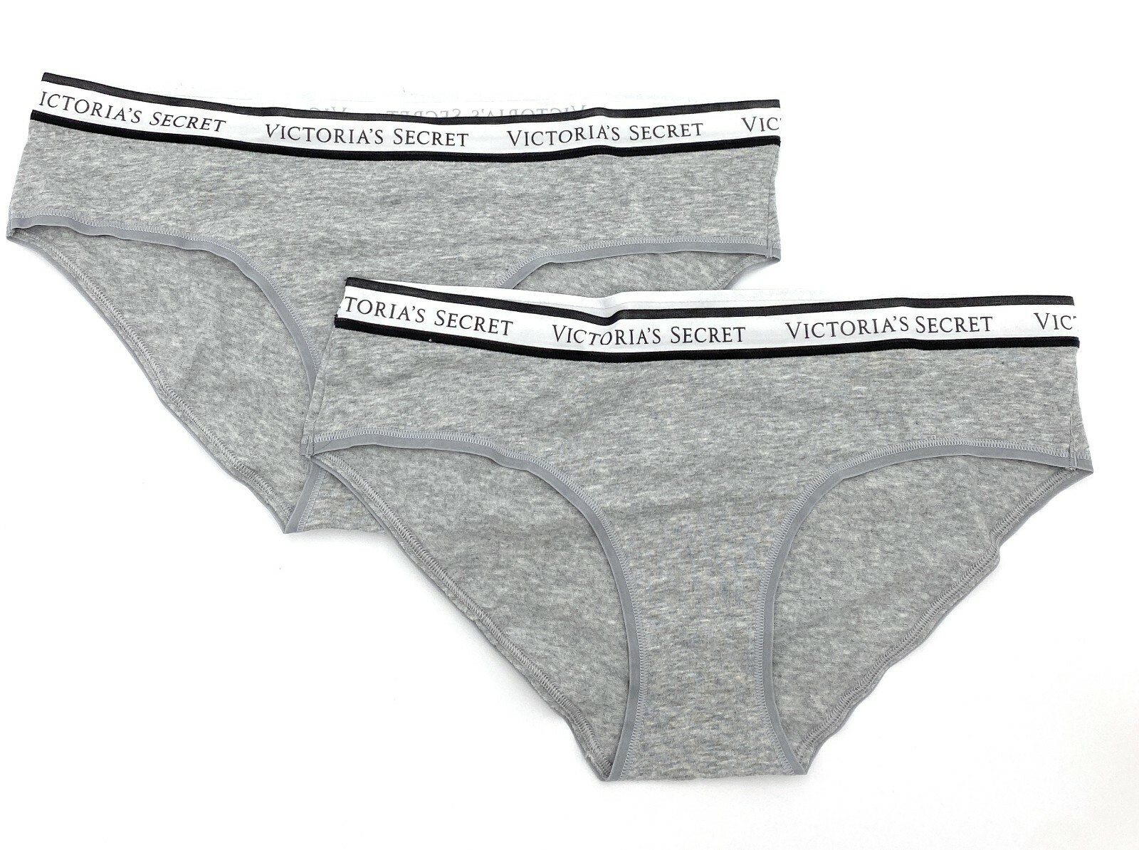 Victoria’s Secret Panties Classic Logo Band Hiphugger Lot of 2/3 Hipsters S,M,L