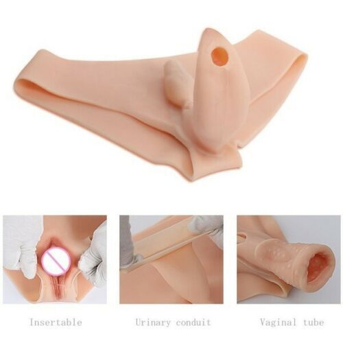 Silicone Buttock Fake Vagina Female Vagina Pants Underwear Crossdressers Panties